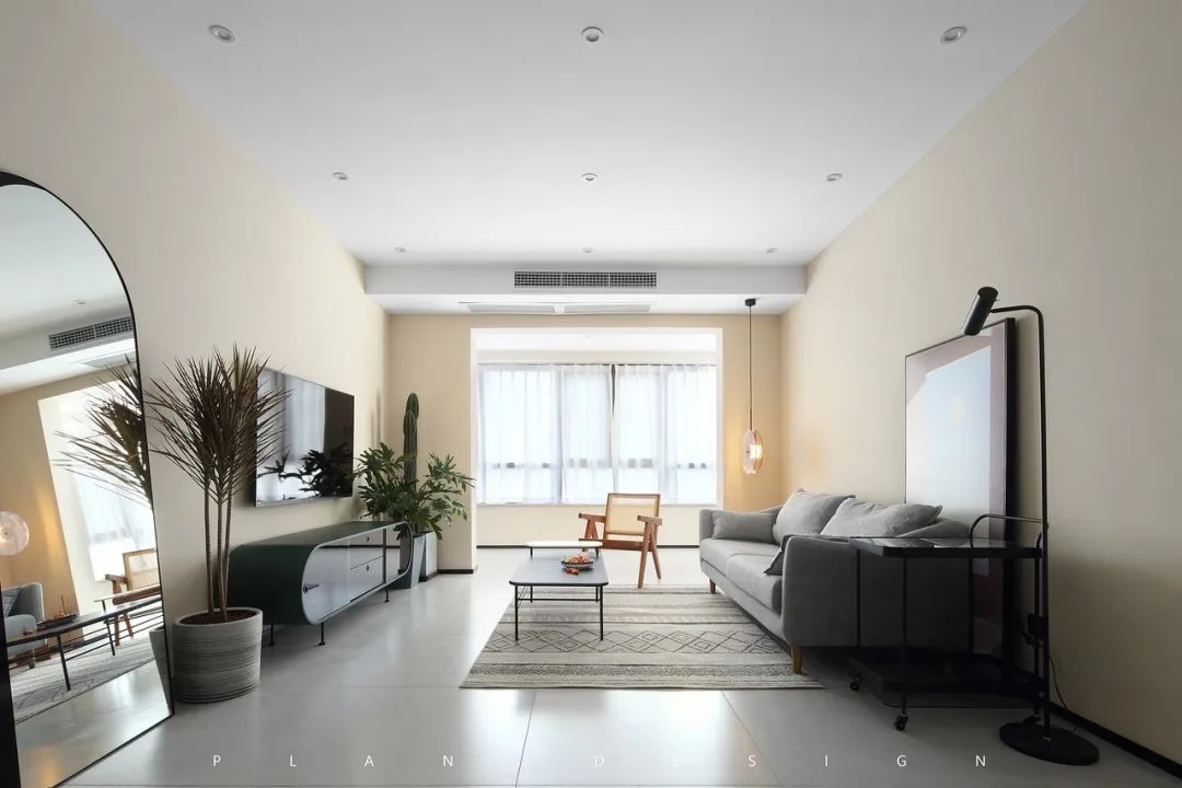 成都 108 平三居室,全屋无硬造型,温润细腻的色彩设计-31