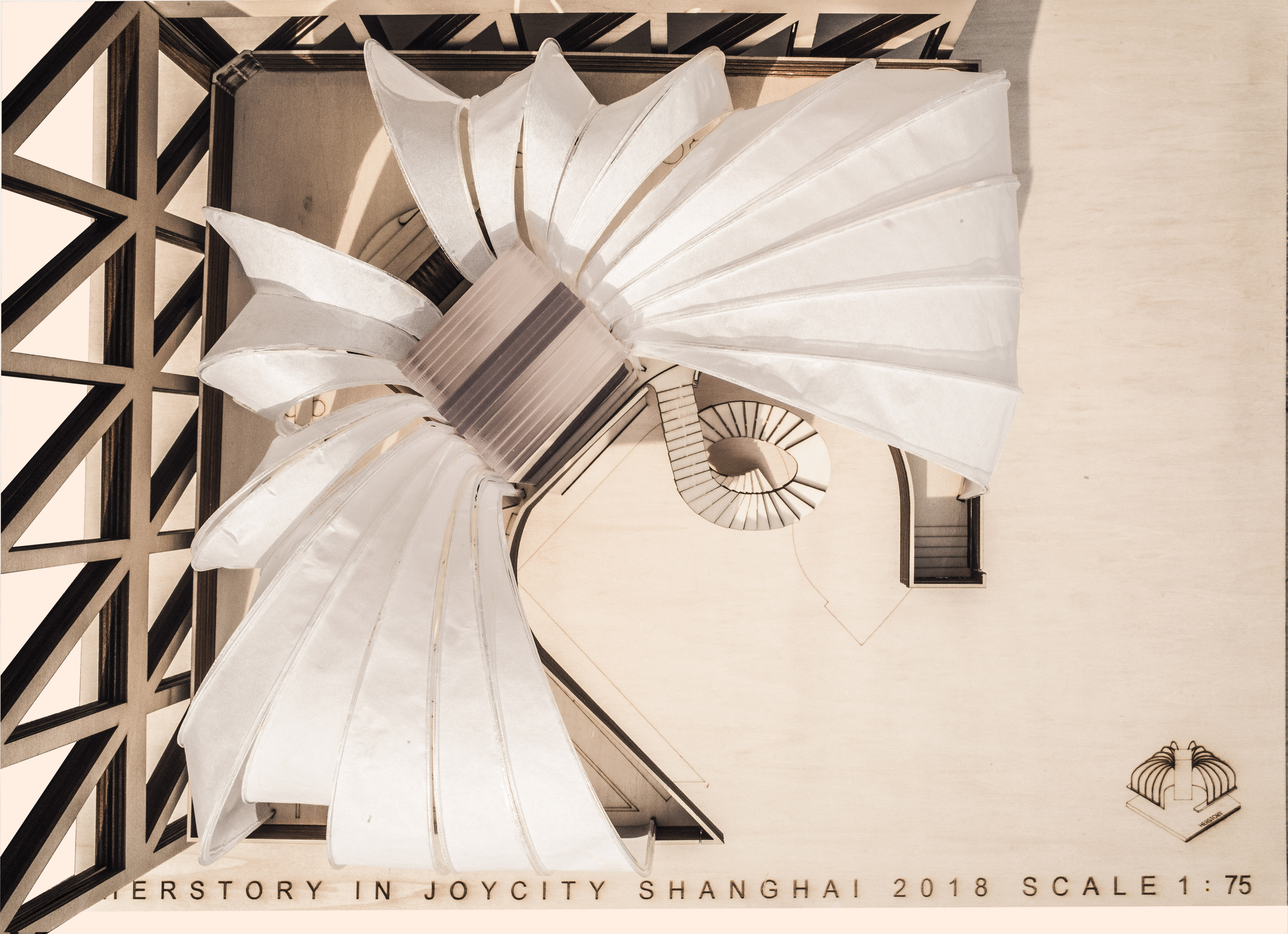 梦幻蝶舞 | 上海 Joy City 购物商场共享客厅设计-70