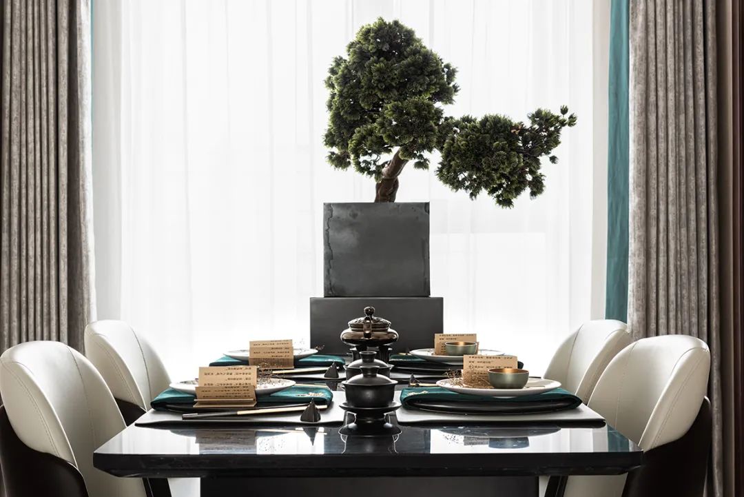 京津新城双户型，新中式与轻奢风的人居空间探索-22