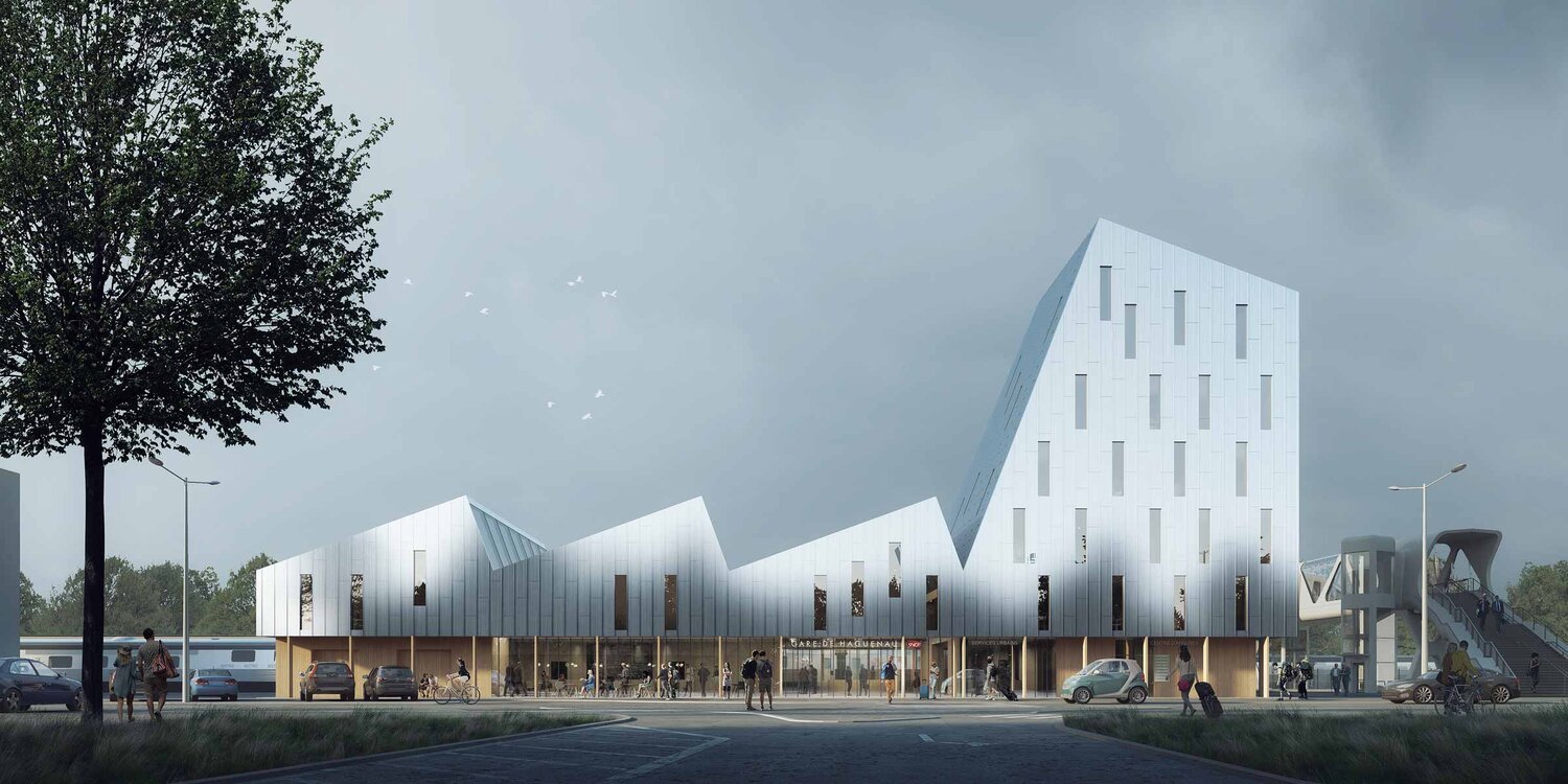 Haguenau Train Station  Reiulf Ramstad Arkitekter-5