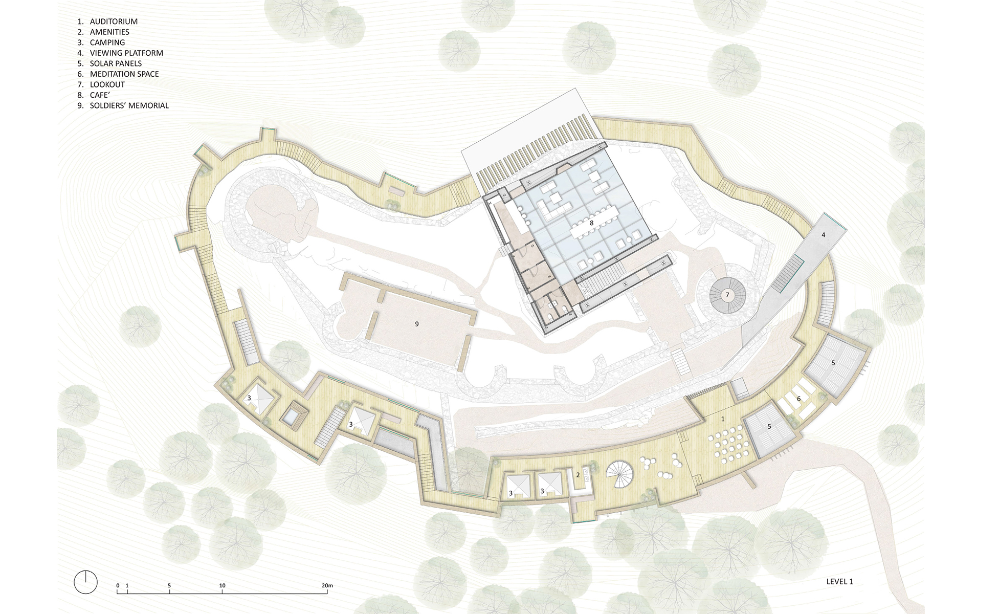 历史共鸣的城堡度假村设计-29