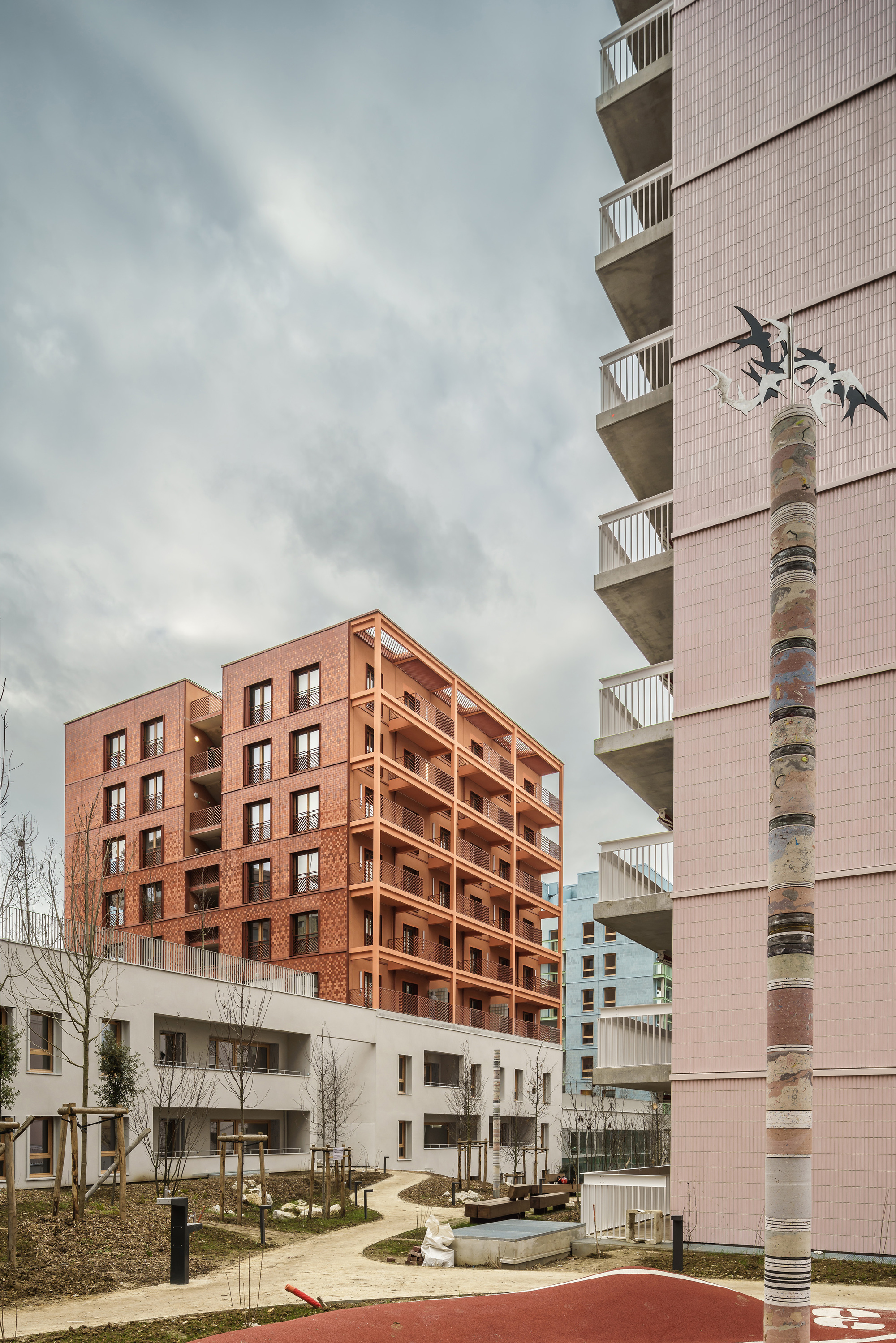 The Athletes' Village - Îlot Quinconces Plot 5 Sector D1 / Brenac & Gonzalez & Associés-27