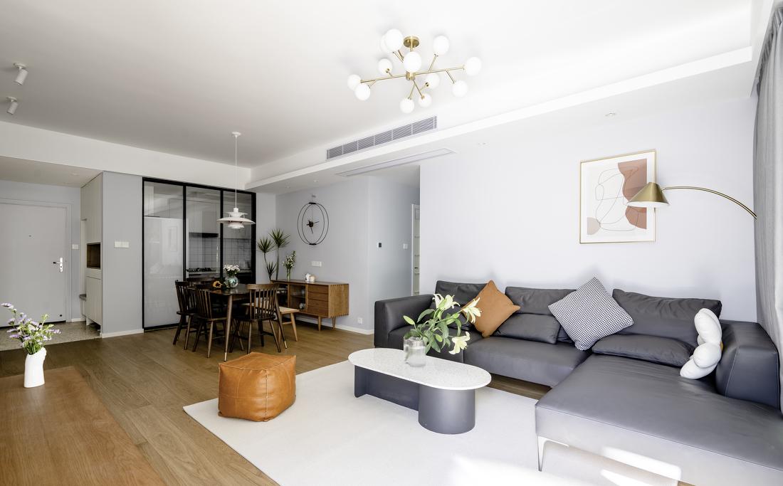 轻美式田园风平层设计丨乐蜂壹玖柒玖设计院-10