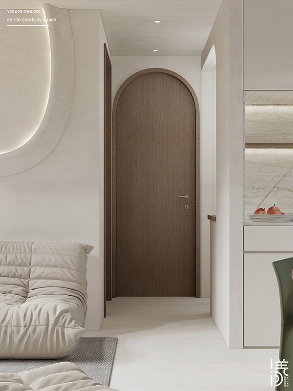 深铁懿府奶油侘寂风家居设计丨中国深圳丨深圳漾空间设计有限公司-14