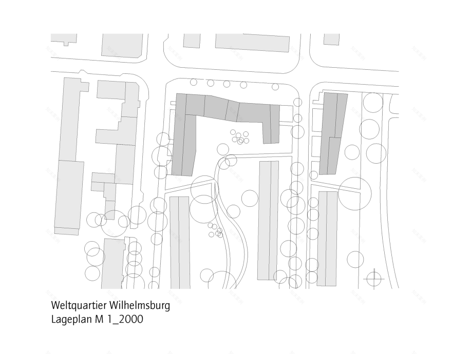 汉堡 Quarter of Nations 住宅区丨Gerber Architekten-43