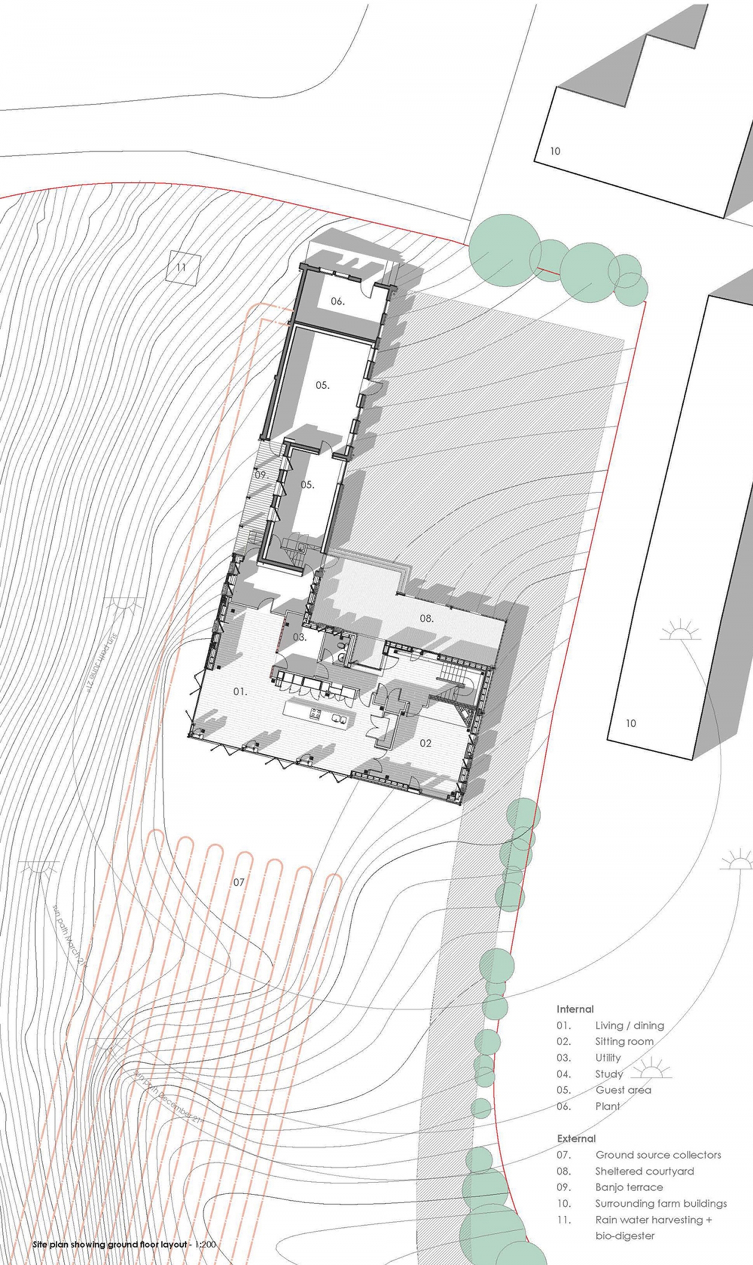 英国乡村环保木构别墅 | 融合原生环境，创新结构设计-30