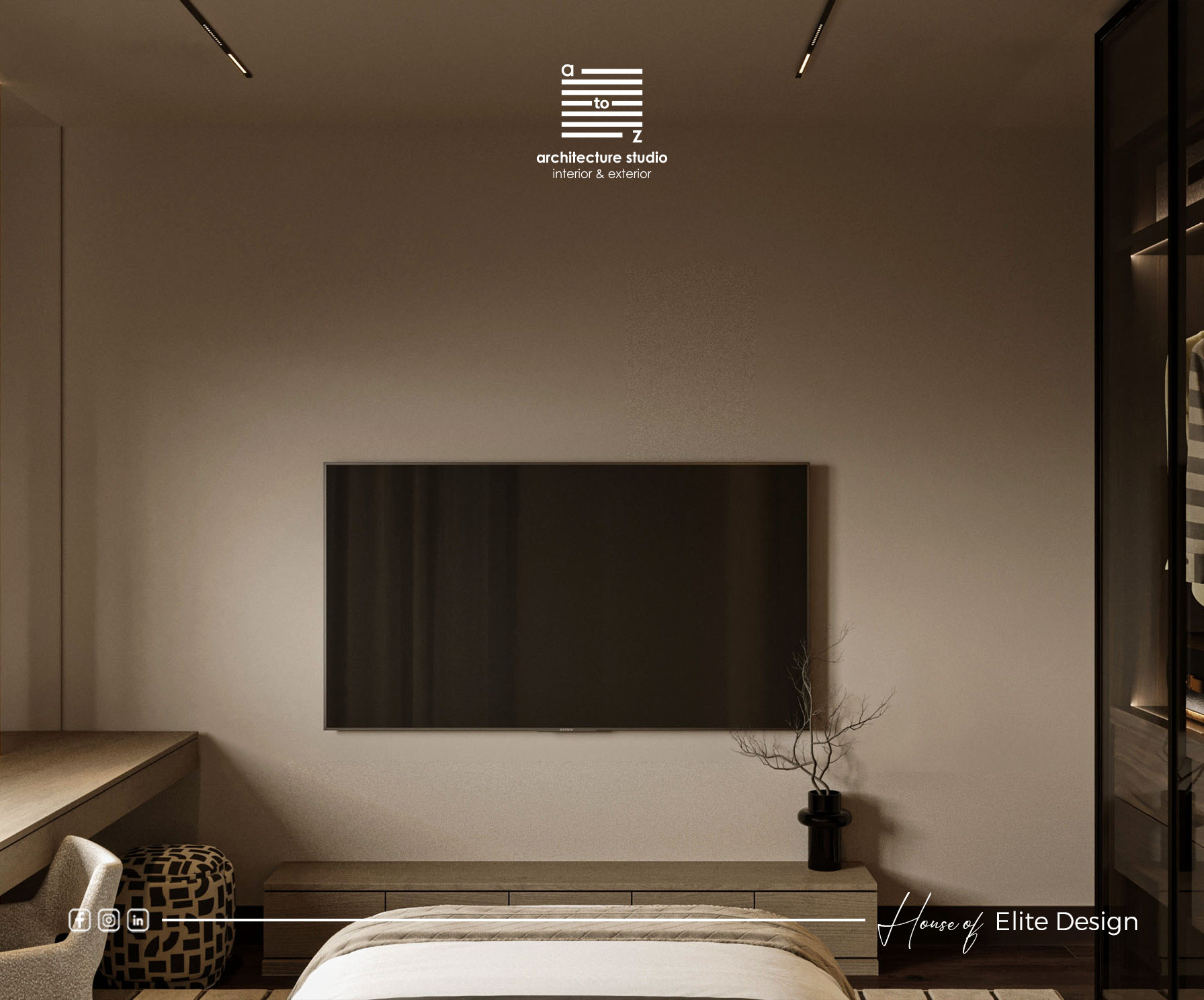 男孩的卧室丨EgyptCairo丨A2Z Architects™-9