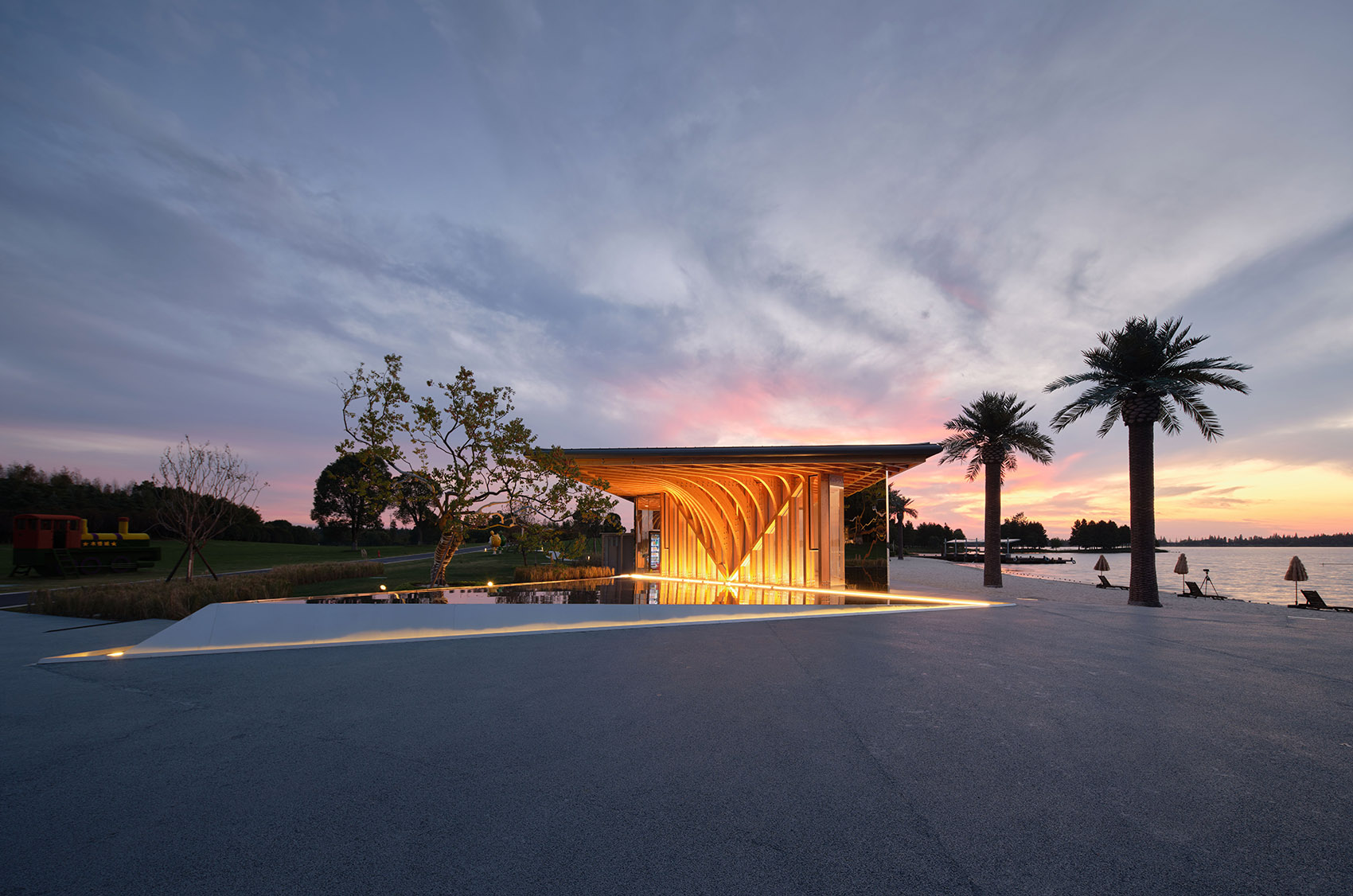 固城湖金沙滩驿站丨中国南京丨中国美术学院风景建筑设计研究总院 青年创作中心-42