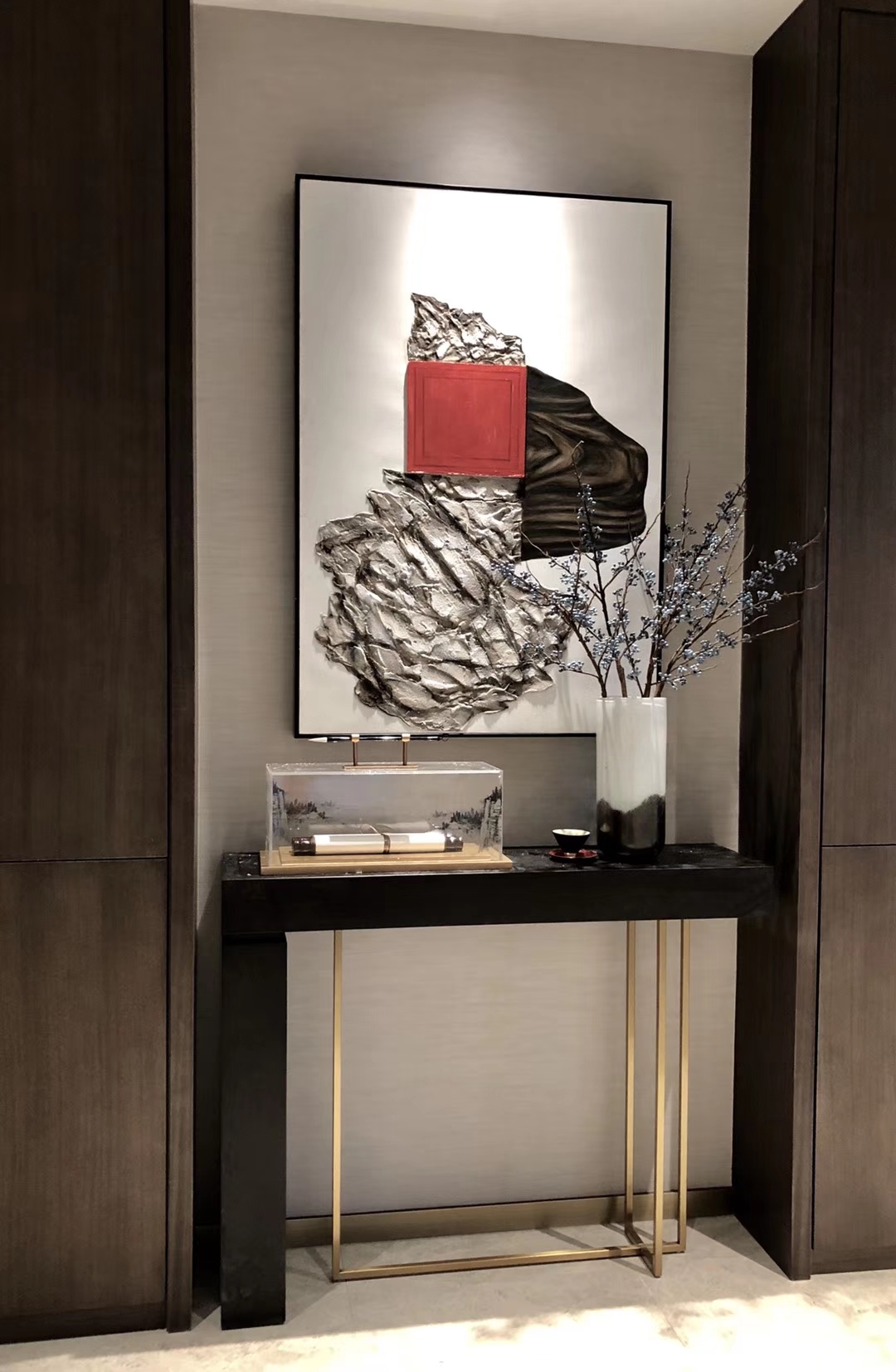 样板房室内设计 软装挂画-3