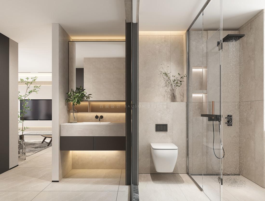 极简留白 · 蓝色童趣空间设计丨百宸设计-10