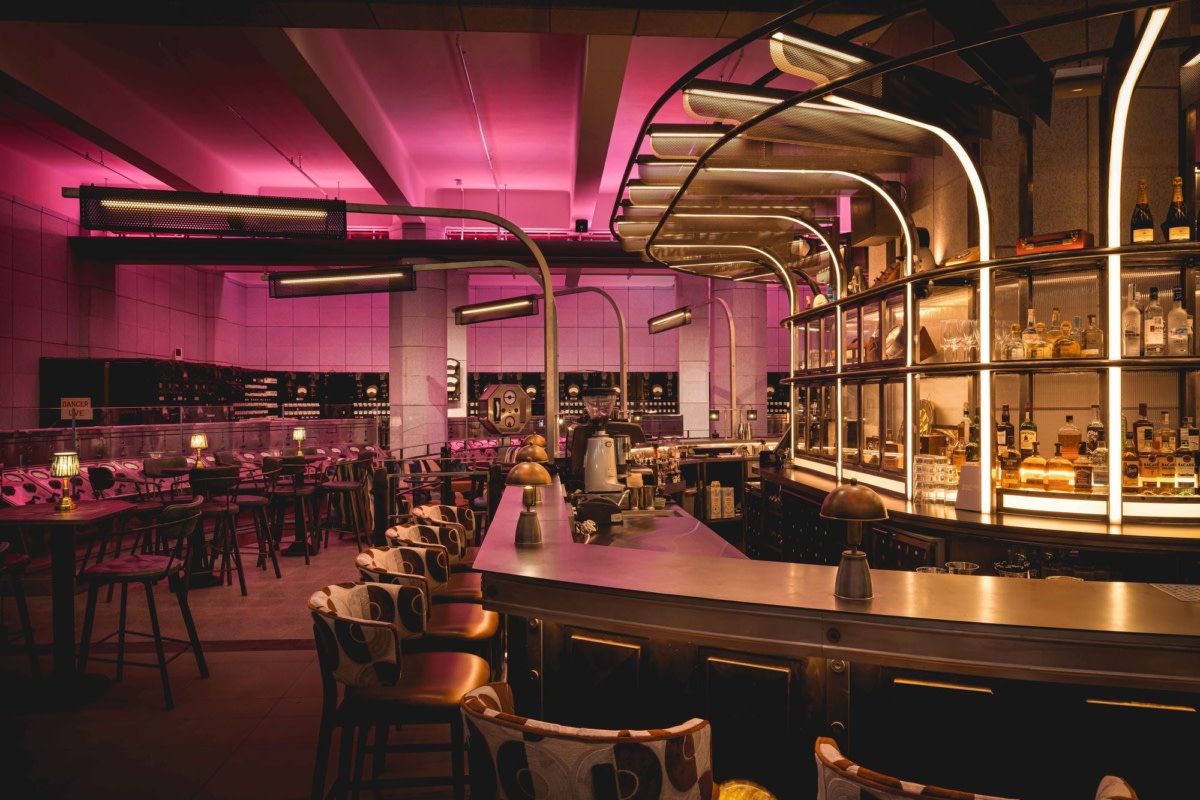 巴特西发电站控制室 B 酒吧丨英国伦敦丨Ellis Design Studio-15