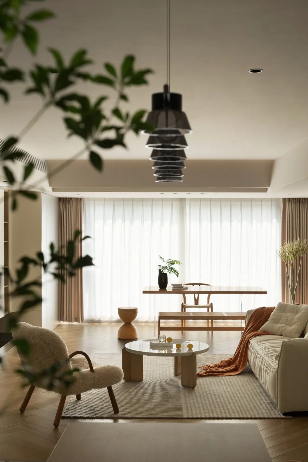 原木极简风家居丨中国长沙丨周笙笙全案设计工作室-12