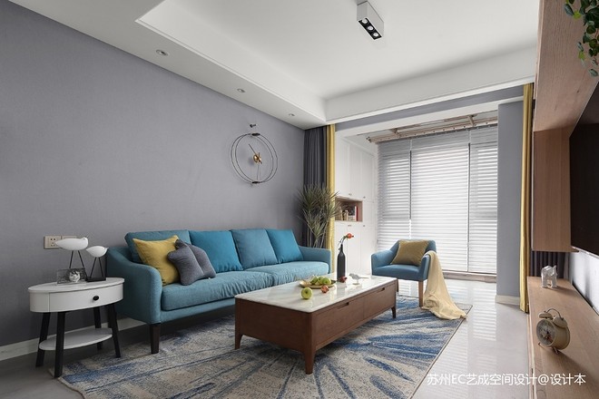 38万元一居50平米装修案例·效果图  我的北欧公寓新家-18