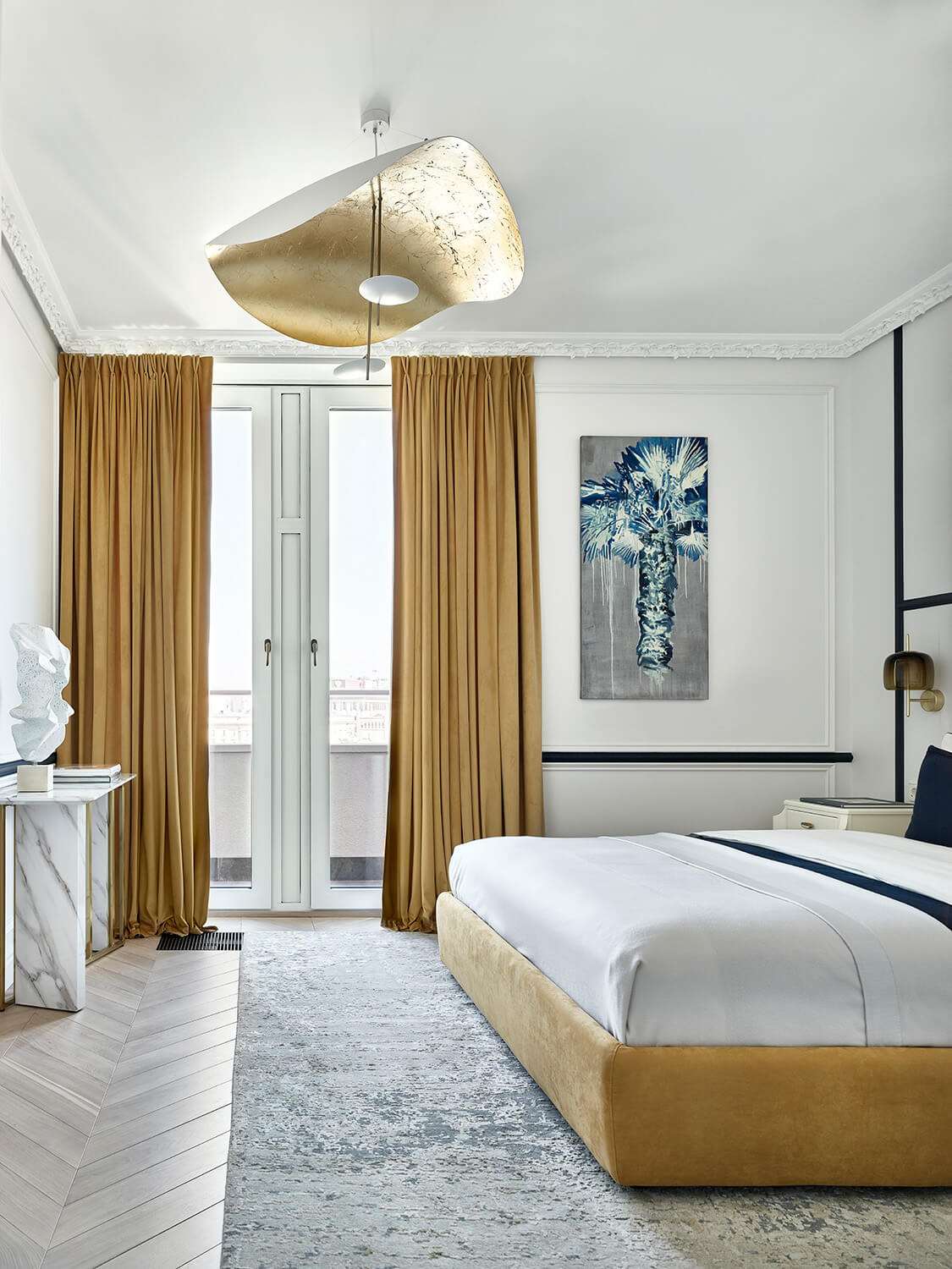 莫斯科明亮优雅的公寓丨俄罗斯莫斯科丨ELKA Interiors-11