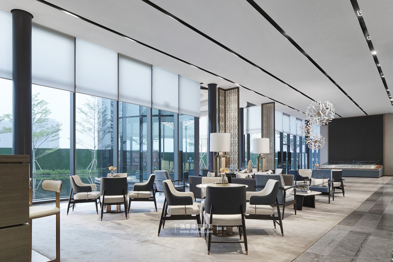 独尊建筑摄影：东莞招商雍景湾销售中心-6
