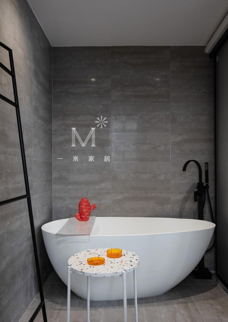 公寓丨【一米家居】新婚儿童摄影师夫妻的色彩之家-6