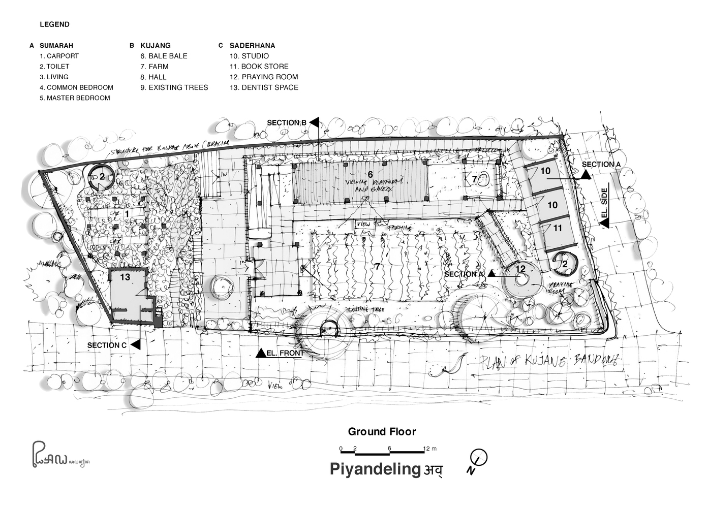 Piyandeling 艺术匠人住宅和工作室丨Realrich Architecture Workshop-15