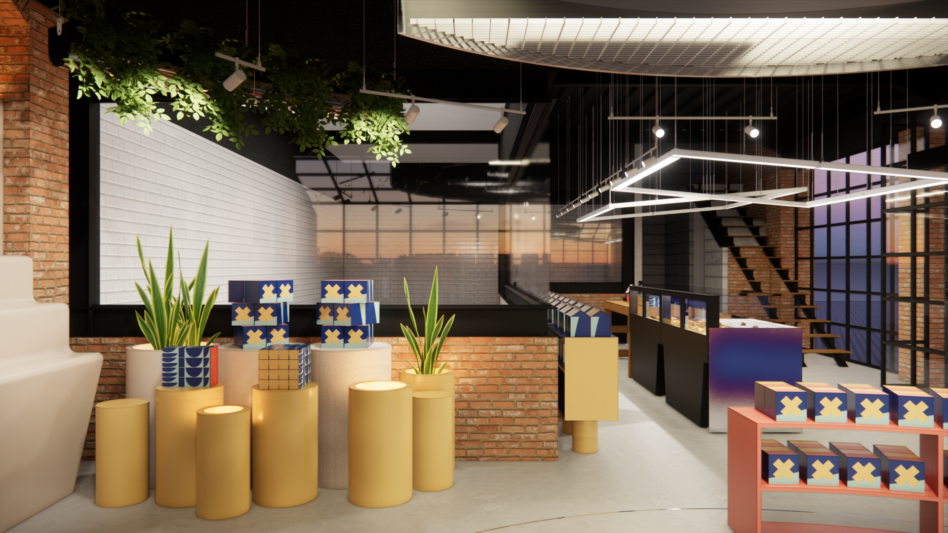 食品纪念品商店室内设计丨印度丨Kontenu Design Studio-11