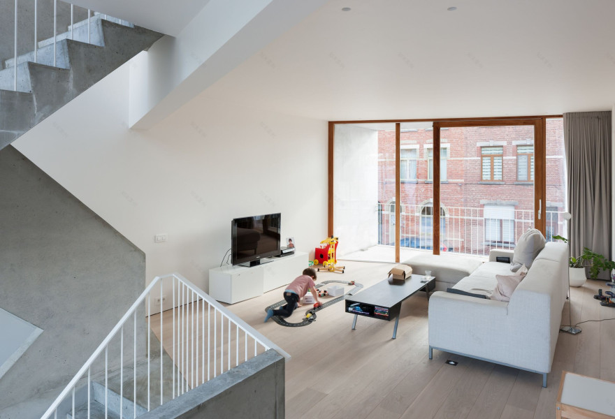 比利时郊区“透光住宅”设计-24