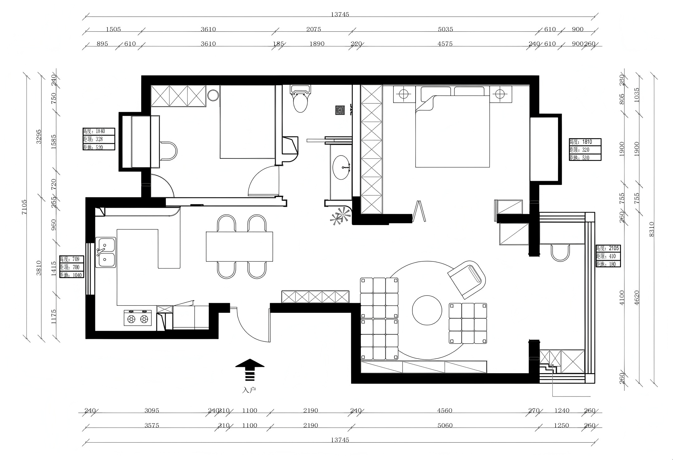 西安云顶园私宅110㎡丨中国西安丨壹宅理想空间×任飞鸿-42