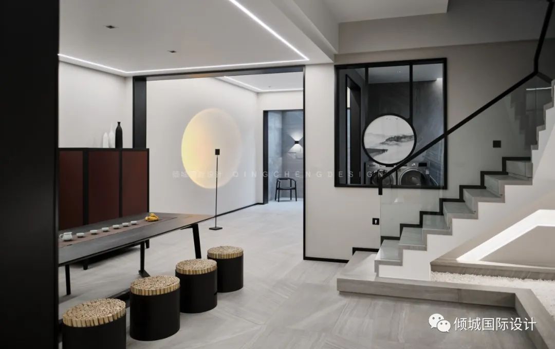 现代轻东方别墅雅居丨倾城国际设计-85