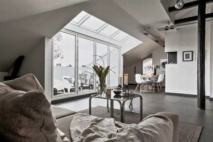 老房改造后的阁楼-41