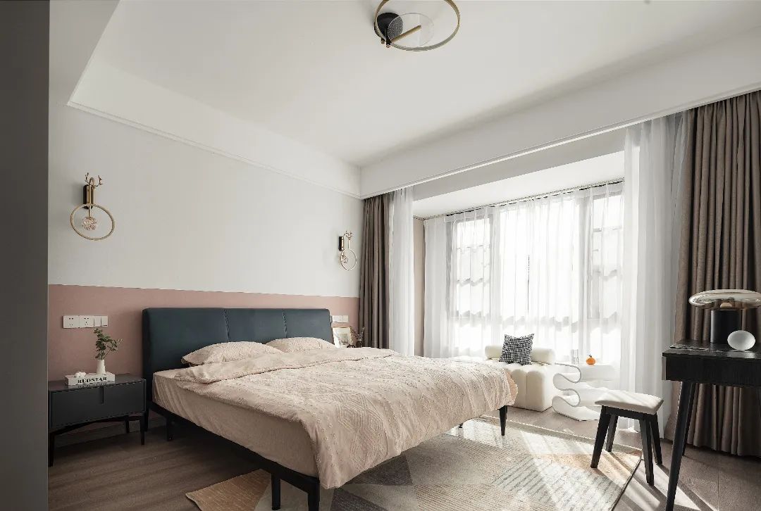 136㎡三室两厅，在幽静中绽放青春  度设计机构-21