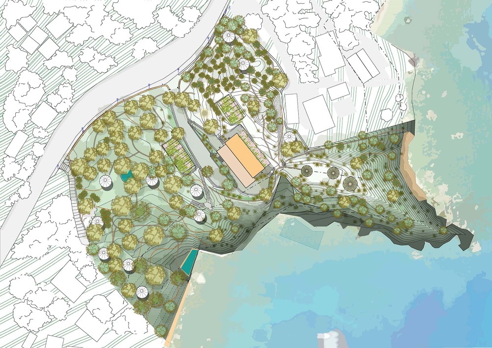 Alipa Hill  Corfu度假“野奢露营”花园景观设计丨希腊丨Inside Outside-30