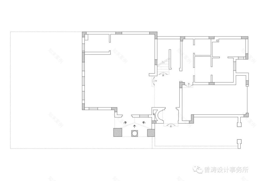 蓝湖郡花园别墅 | 美式乡村风格,光影与空间的深层对话-25