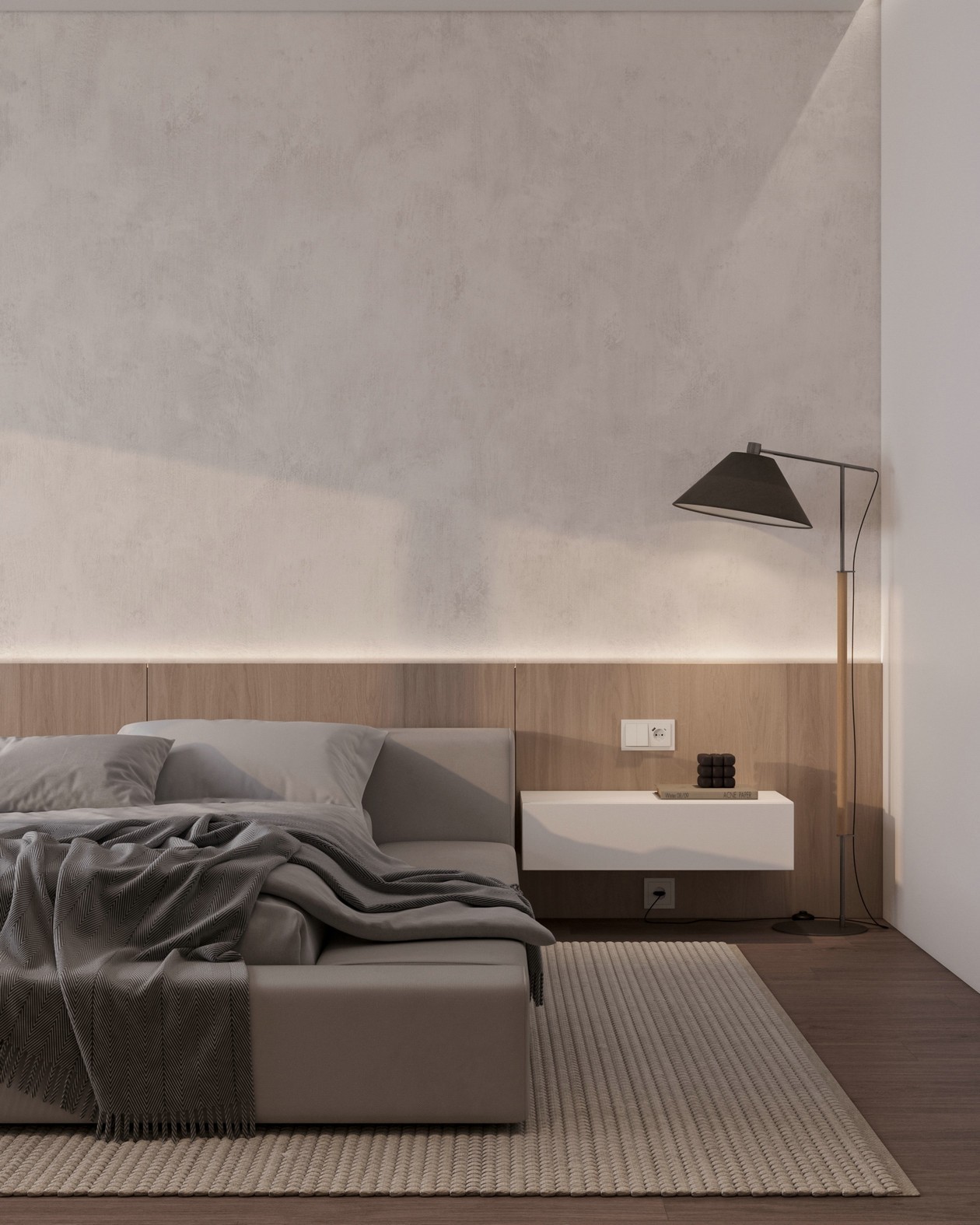 浅色系住宅设计 质朴的高级感！-5