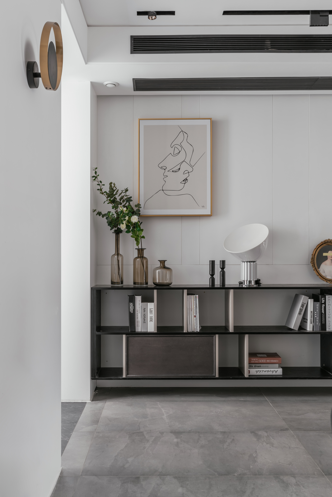 《境静·自然》现代私宅,自然纯粹材质打造舒适空间-27