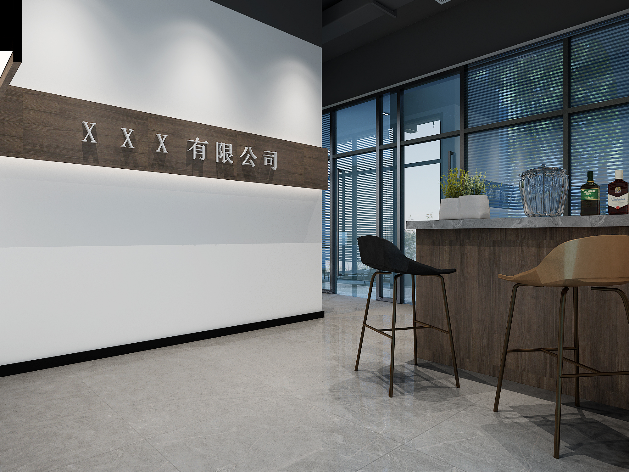 尼景装饰 · 星海中心写字楼设计-2