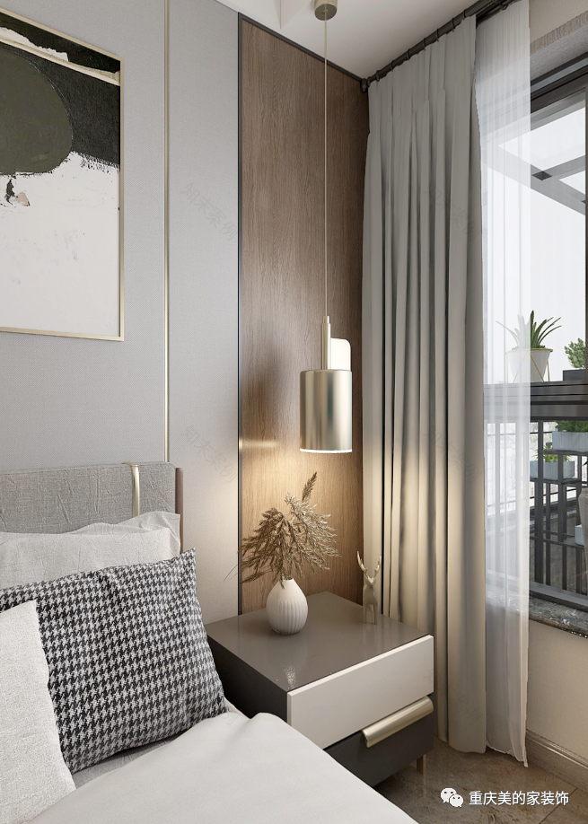 200㎡五口之家,现代简约轻奢生活-94