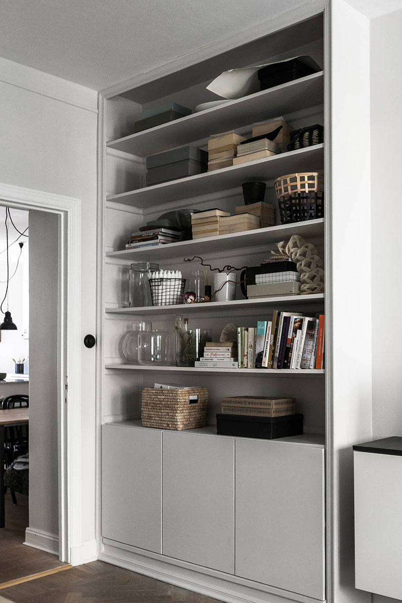 斯德哥尔摩温馨公寓 | 黑灰打造时尚北欧风-19