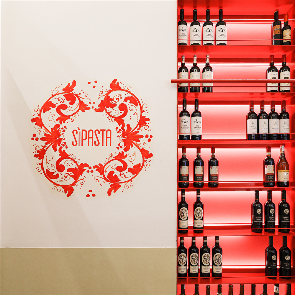 SìPASTA 色意面餐厅丨中国北京丨RAMOPRIMO 设计-4