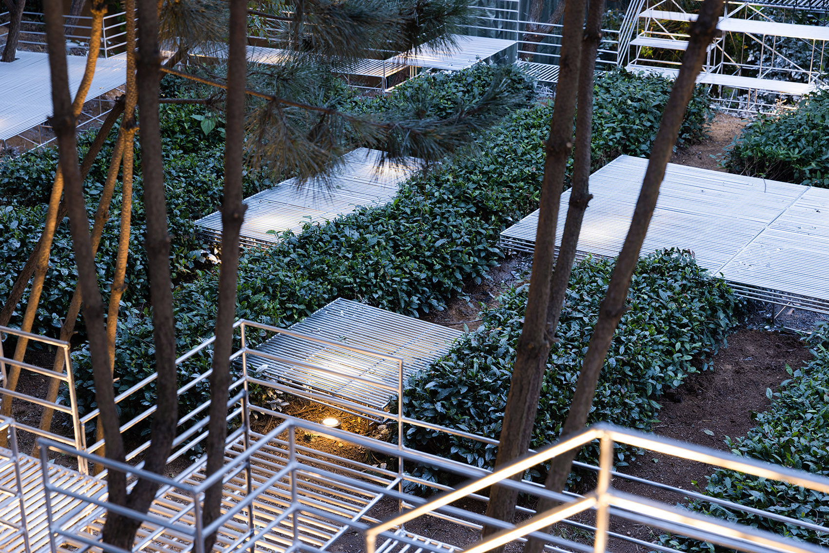 日照思想游园 – 物外剧场与逍遥阁丨中国日照丨孔祥伟工作室-36