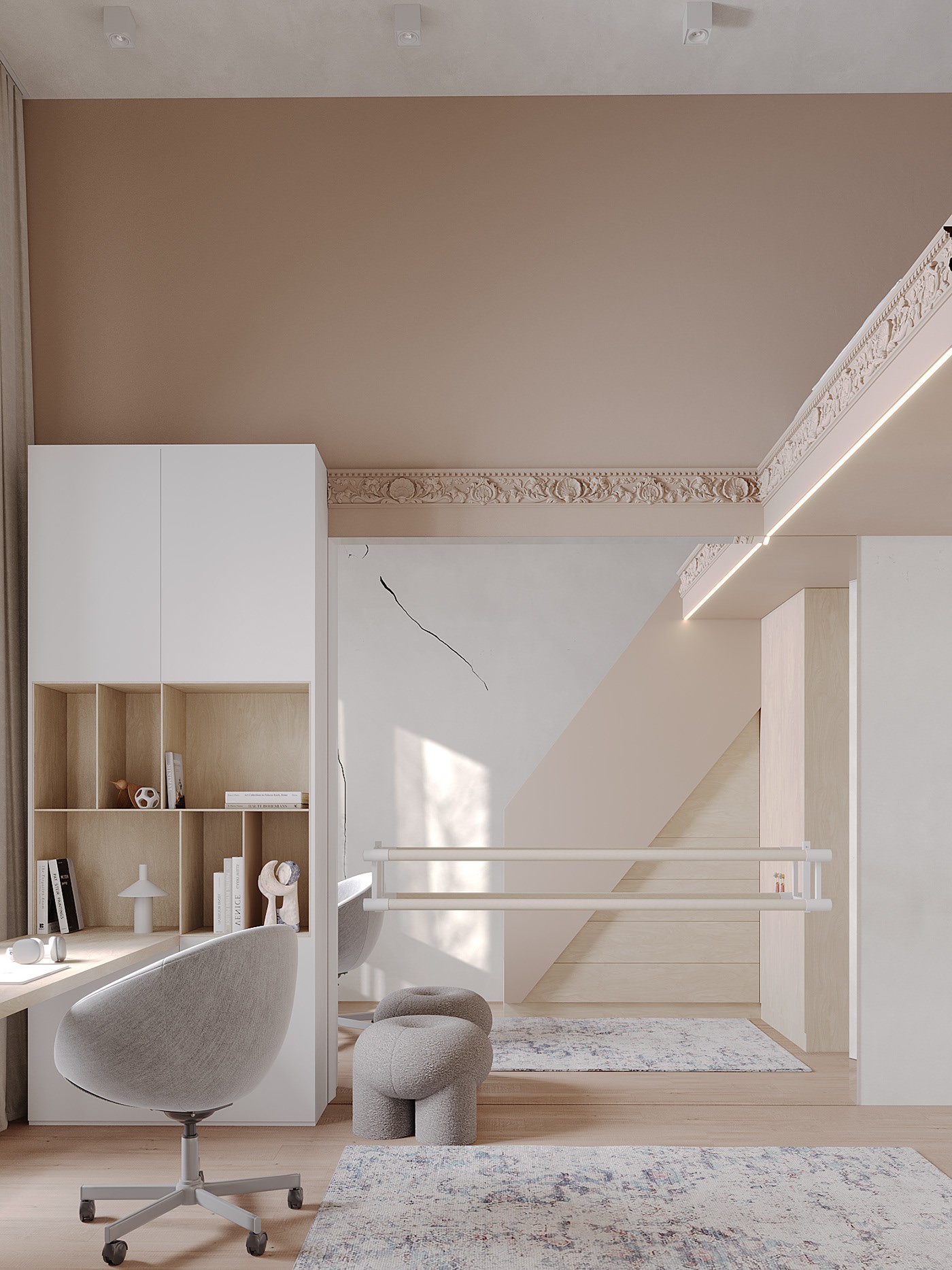 102平 复式住宅设计 细节丰富！-36