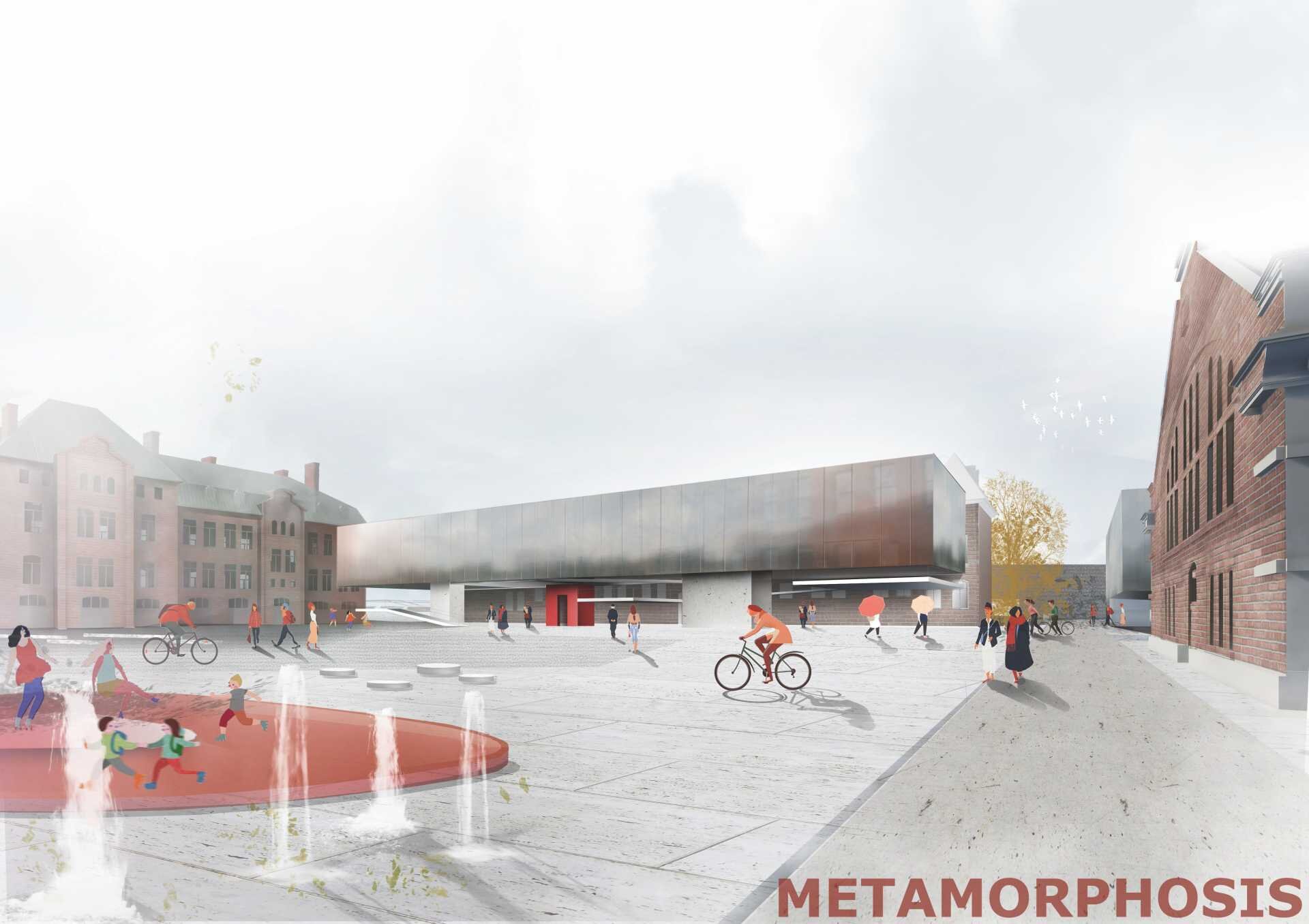 “Crown Barracks”从军事营房到大学校园改造丨比利时-80