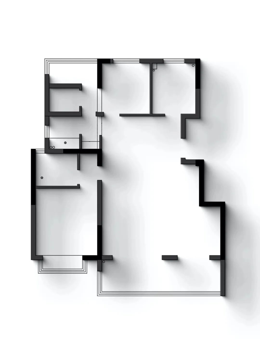 《浮生半日》· 现代家居空间设计丨三零一建筑装饰事务所-1