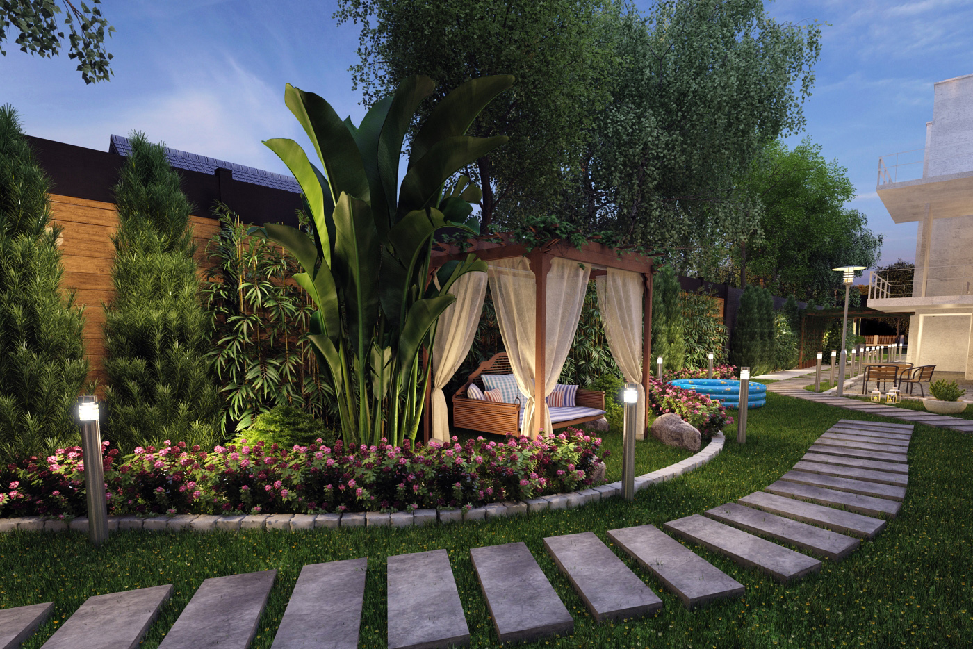 Villa Exterior in Dubai-15