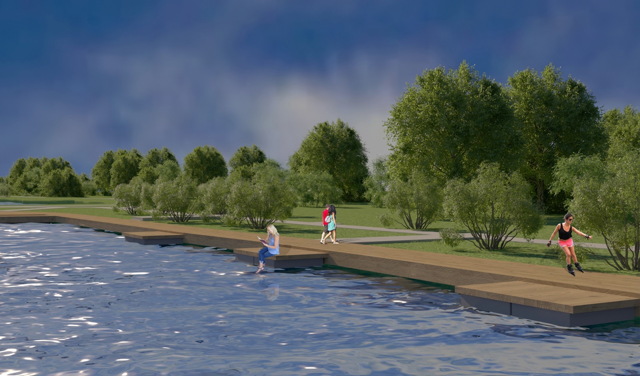 Реализованный проект парка в Подмосковье-8