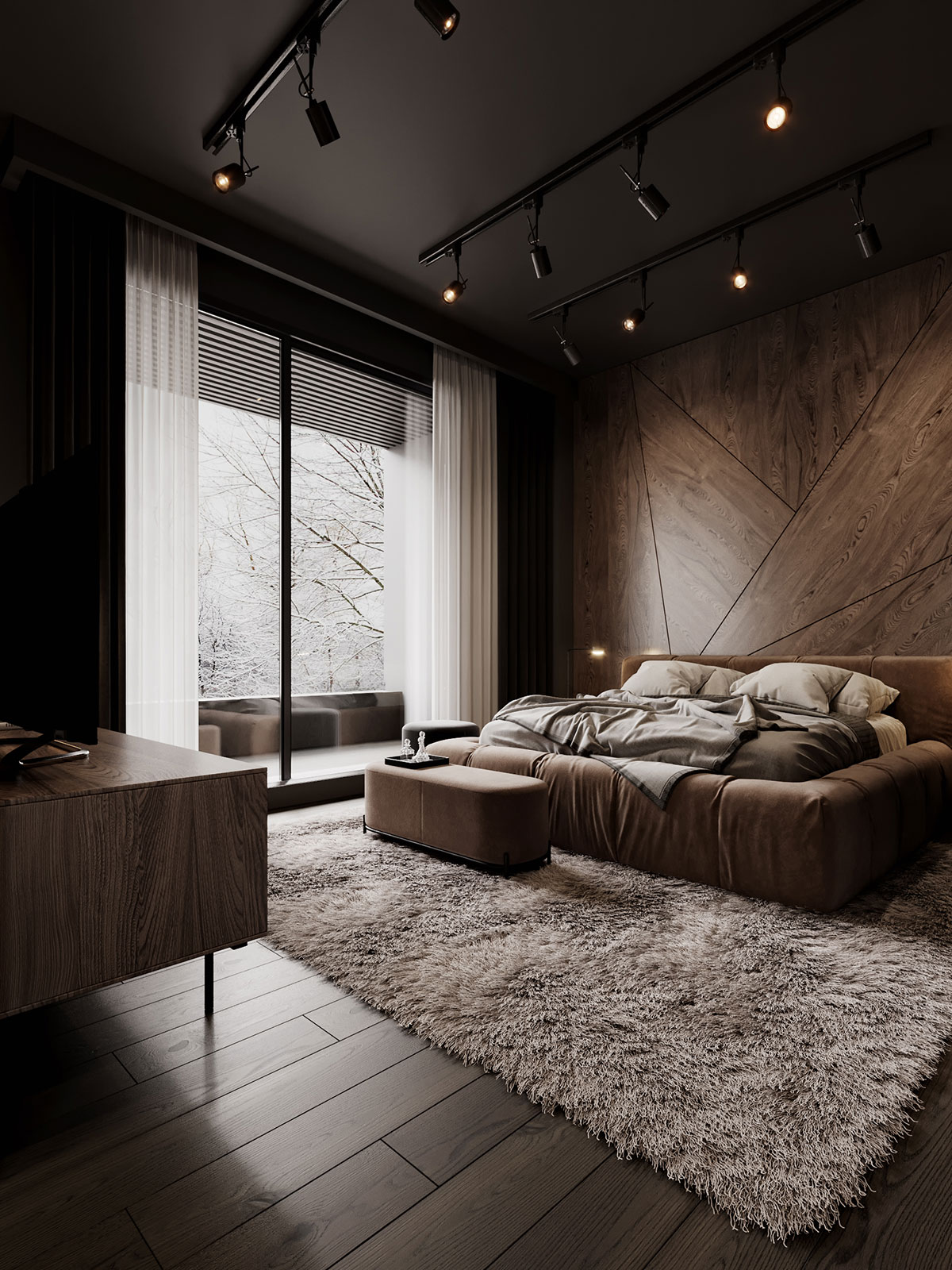 大平米住宅设计 满满的高级感！-20