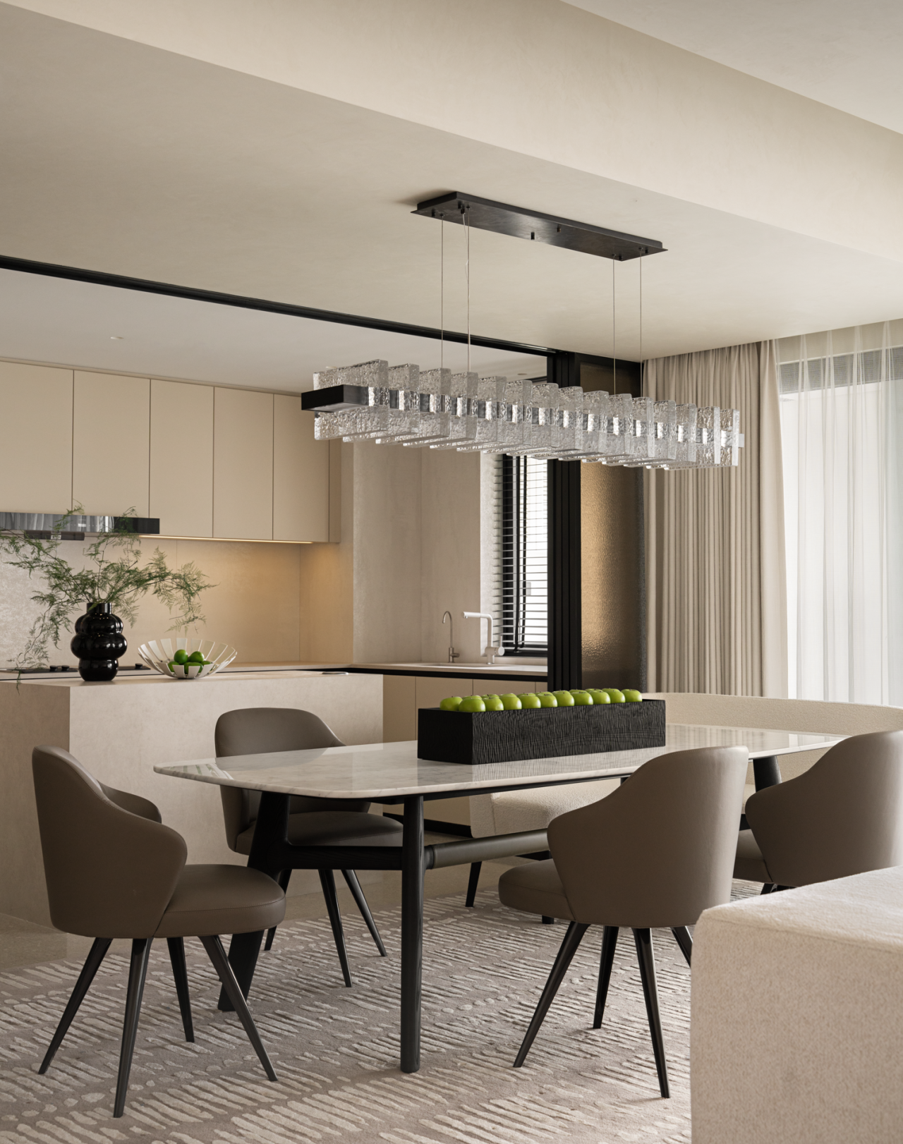 深鐵前海國際樞紐中心T2公寓項目325戶型丨中国深圳丨CCD鄭中設計,CCD · WOWU無物藝術顧問-15