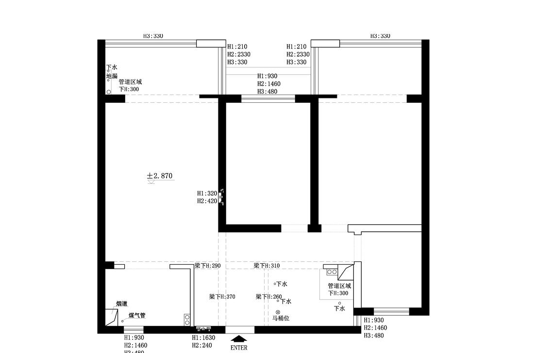 梦想中的缤纷家 · 105 平公寓改造记-0