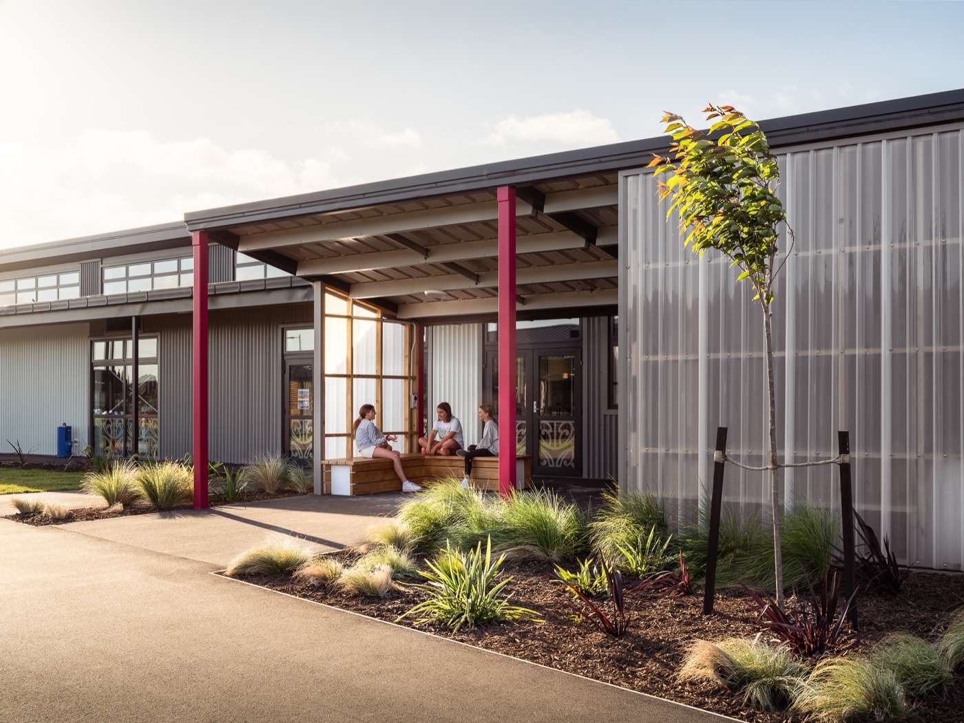 新西兰 Te Rō hutu Whio 学校丨Kamo Marsh 景观建筑师-12