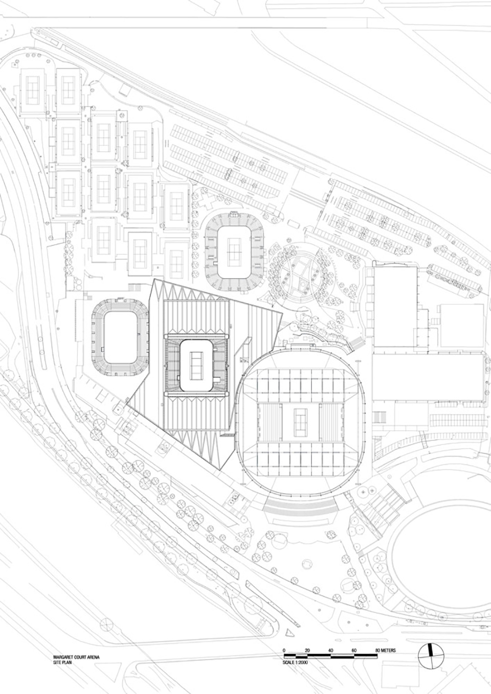 玛格丽特·考特球场丨澳大利亚墨尔本丨POPULOUS(博普乐思)-35