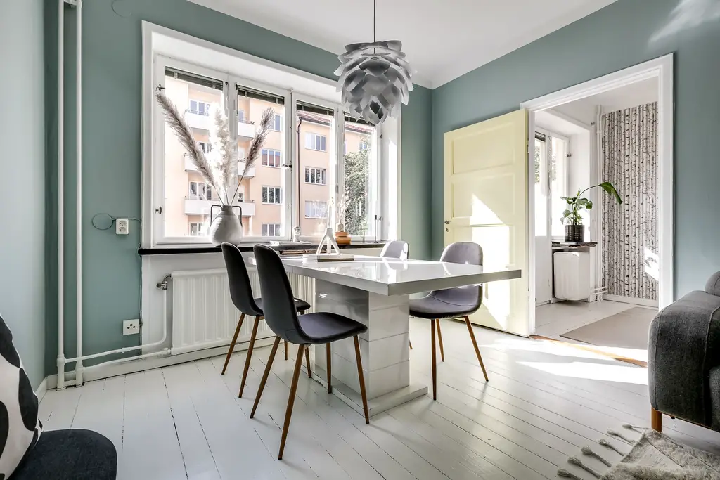 清新自然的 42m2 一室公寓设计-3