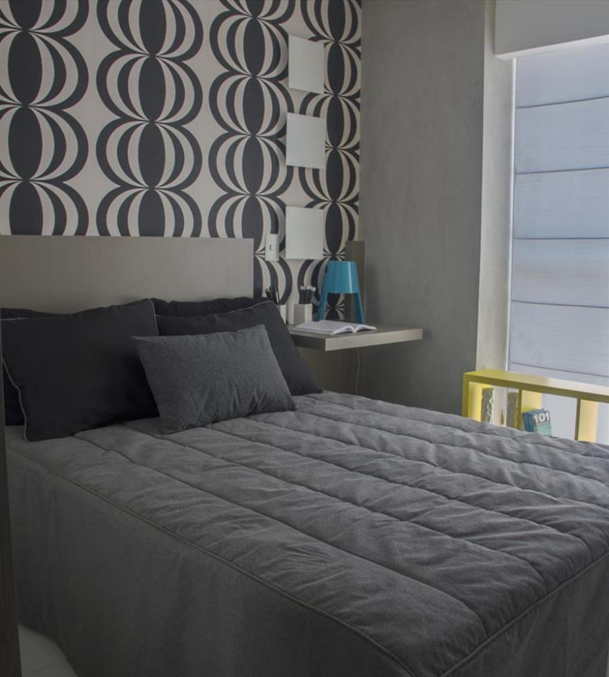 巴西 DF 小户型公寓设计,Pop Art 风格与环保理念的完美结合-9