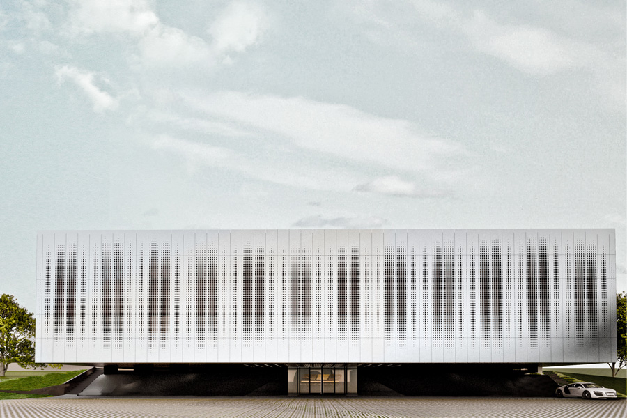 红飞机总部 | 现代工业风设计-8