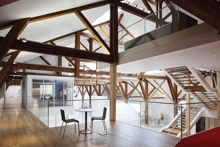 圣戈班玻璃创新中心·木构新生的创新空间-25